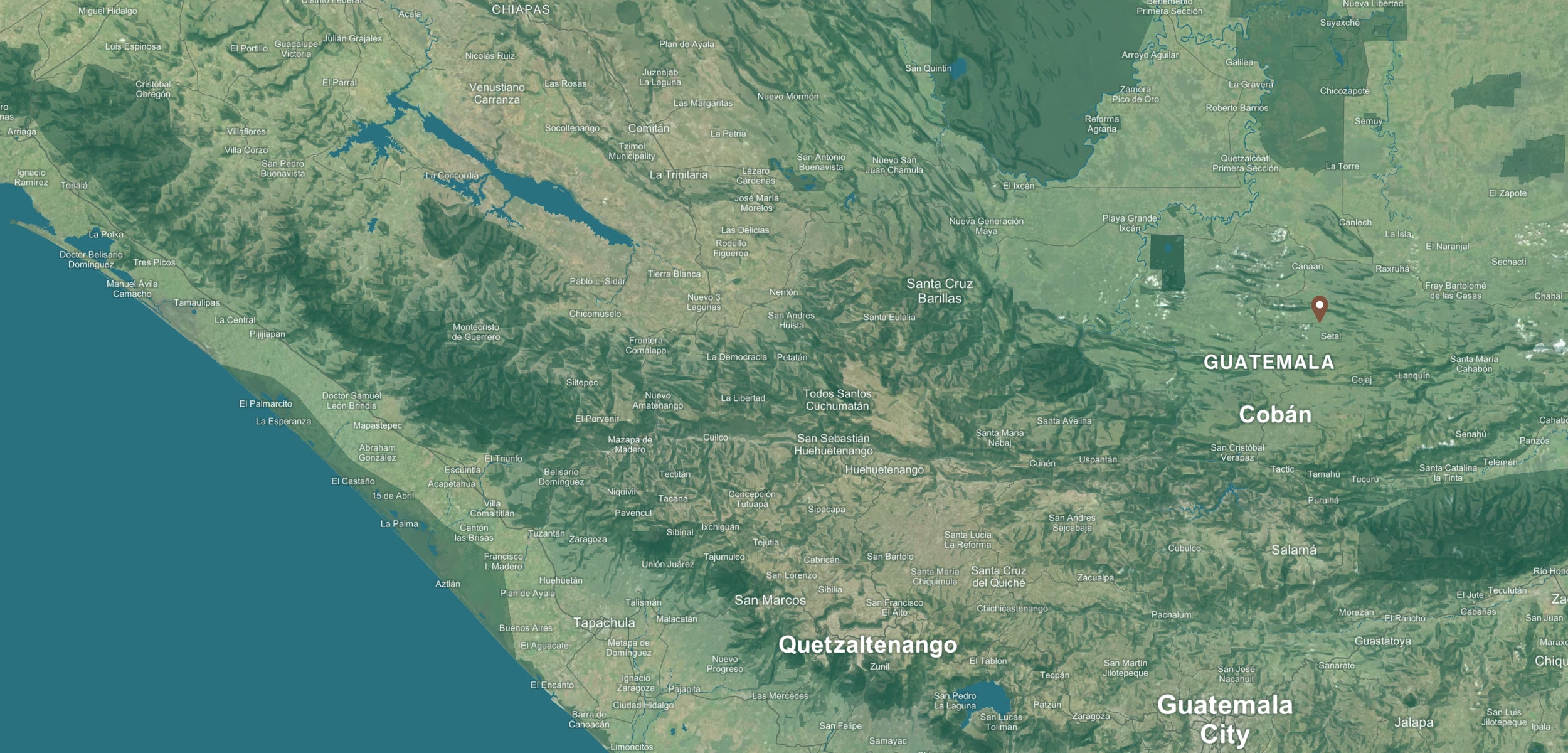 Guatemala background map desktop
