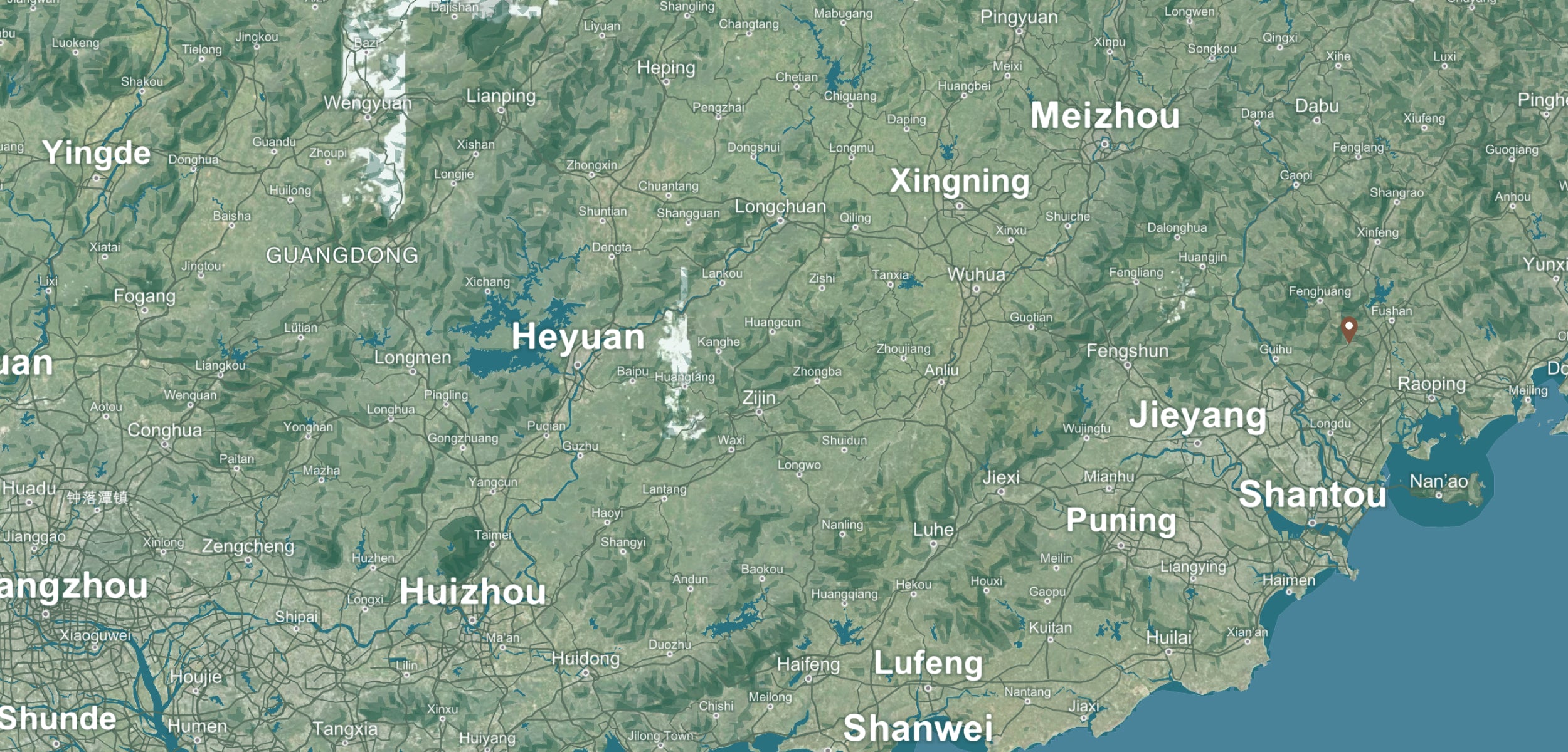 Chaozhou background map desktop