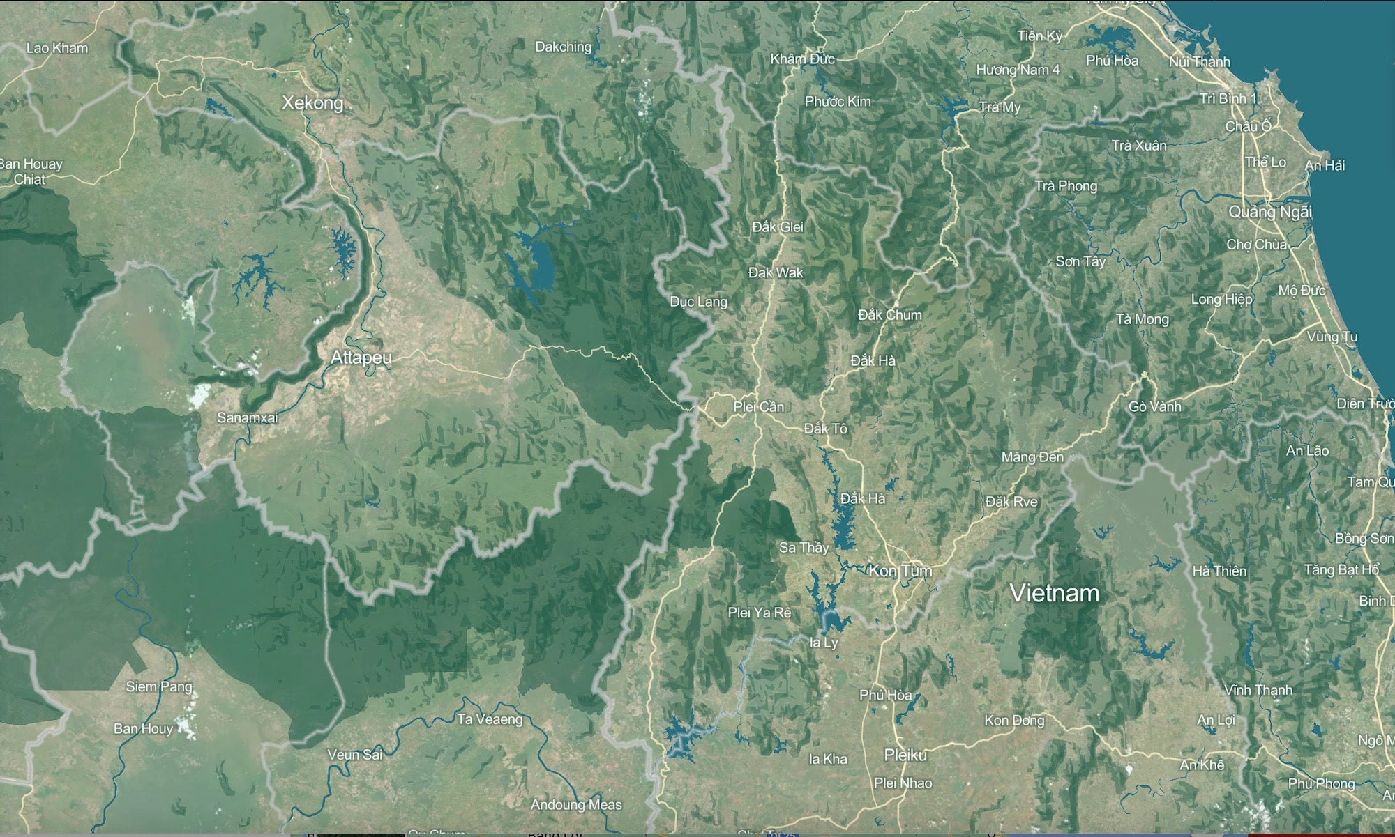 Vietnam background map desktop