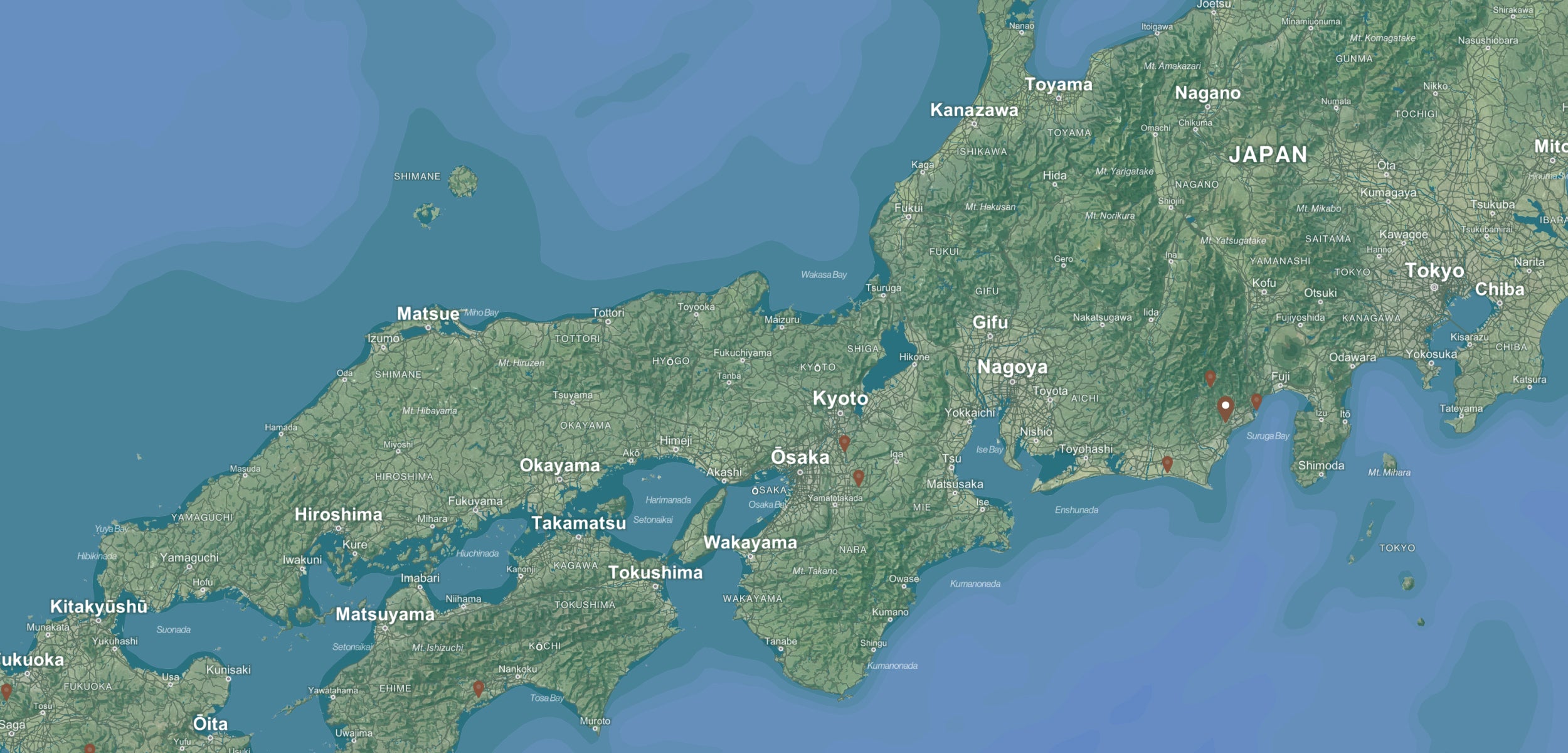 Hon Yama background map desktop