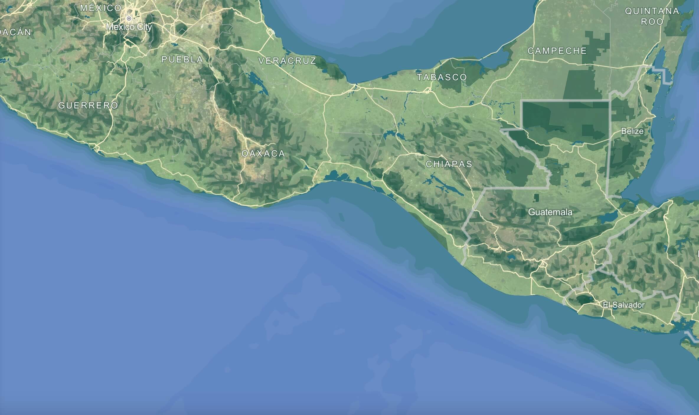 Guatemala background map desktop