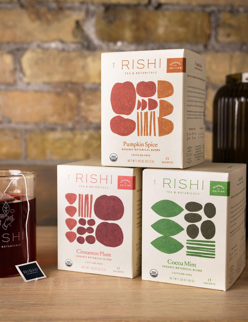 Bravo Rishi Tea Limited Edition Seasonal Blends | Rishi Tea