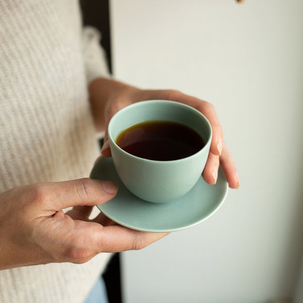 Kinto Pebble Porcelain Teacup & Saucer