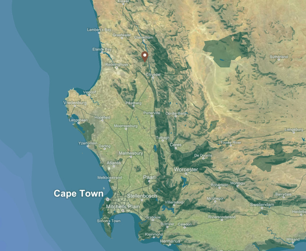 Cederberg Mountains background map mobile