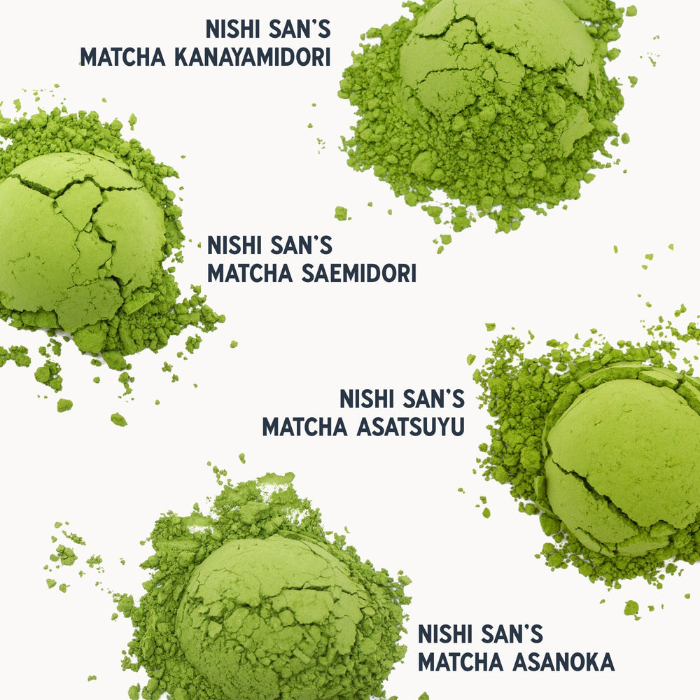 Nishi San's Aged Matcha Flight of Tea Bundle