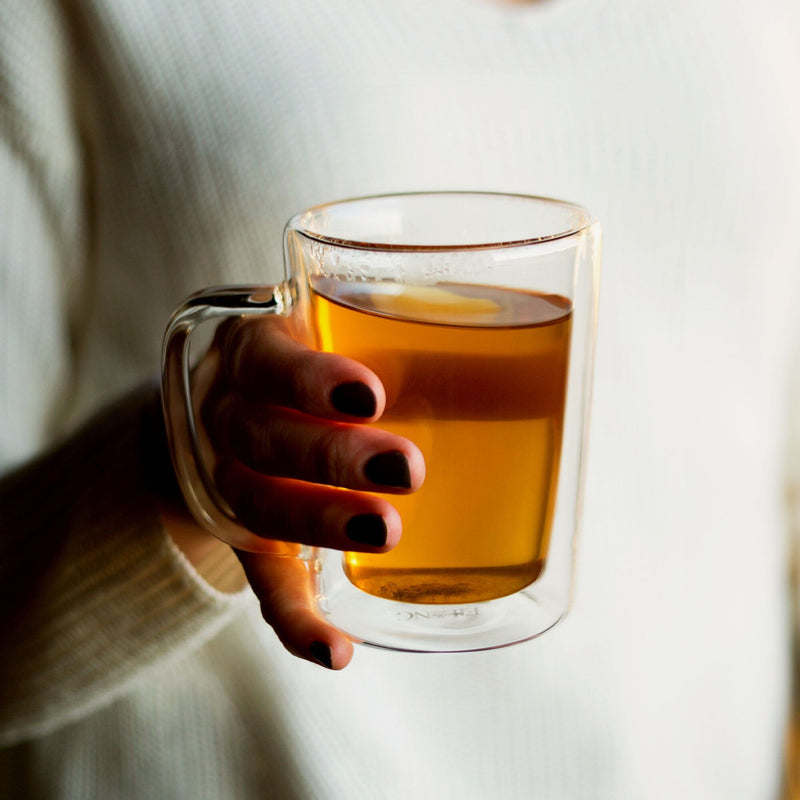 Double Wall Glass Mug hover image