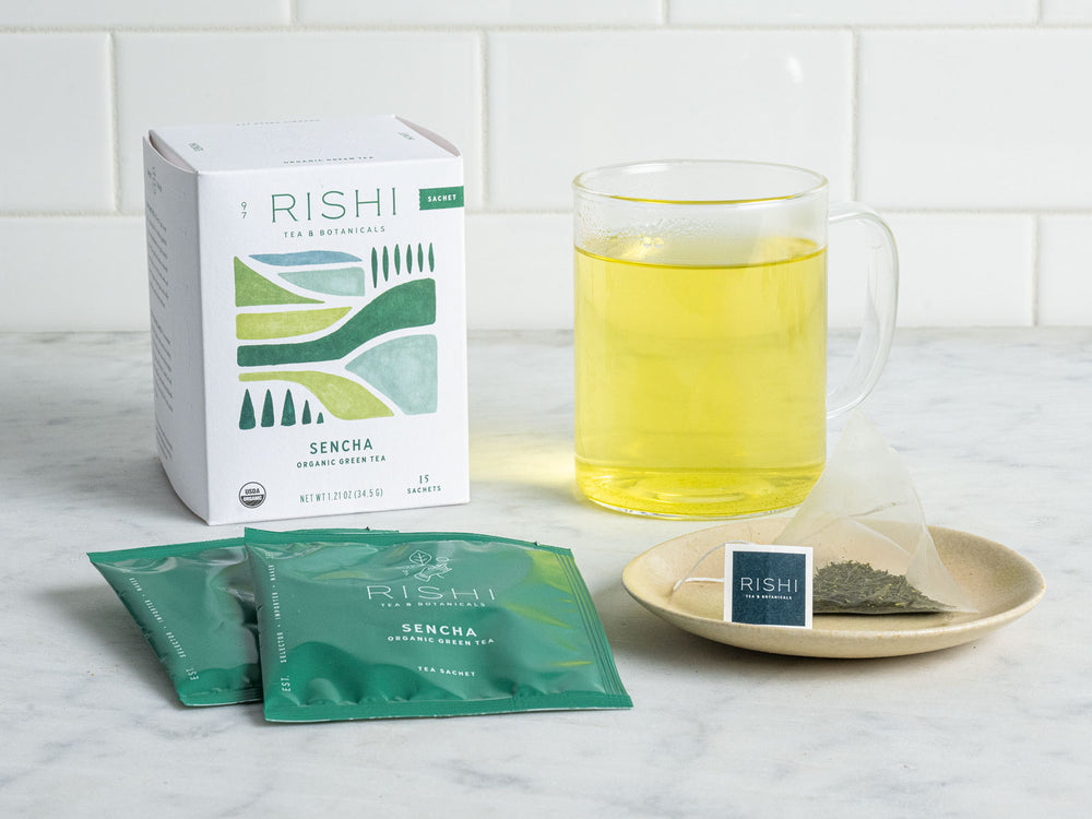 Rishi Organic Jasmine Tea - 50 Count Tea Sachets