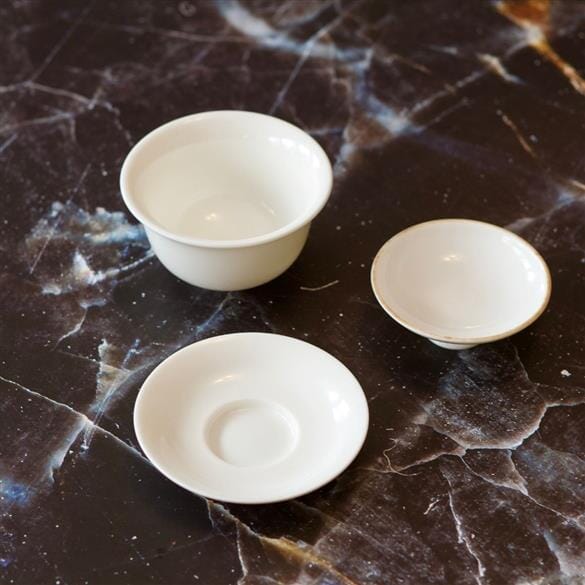 Gaiwan - White Porcelain